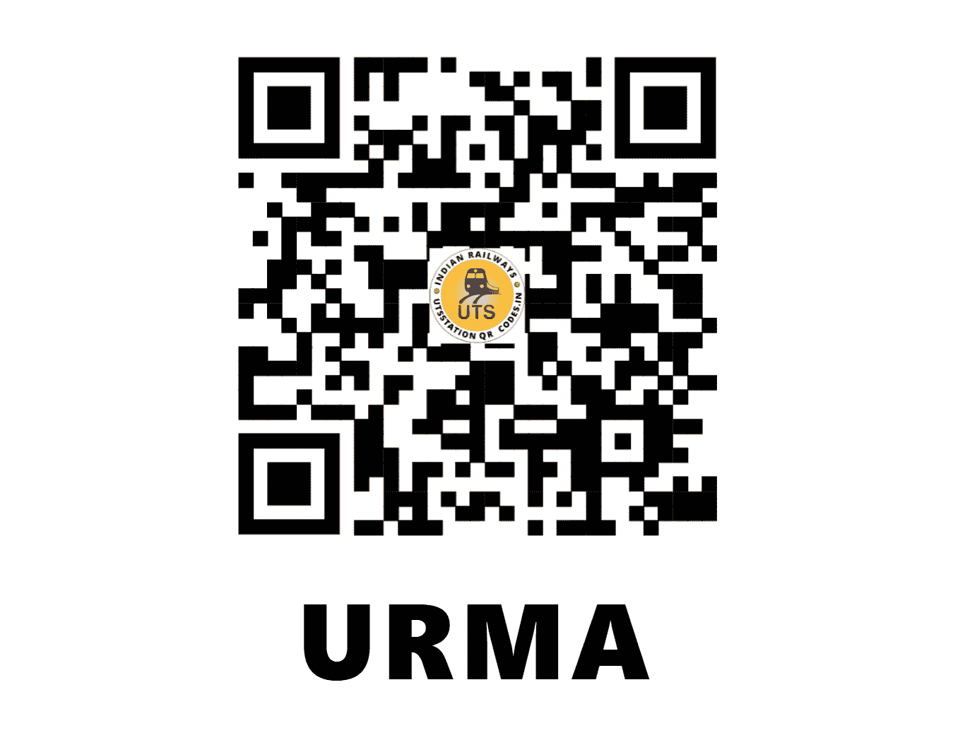 UTS QR Code for URMA - URMA - SE (WEST BENGAL)